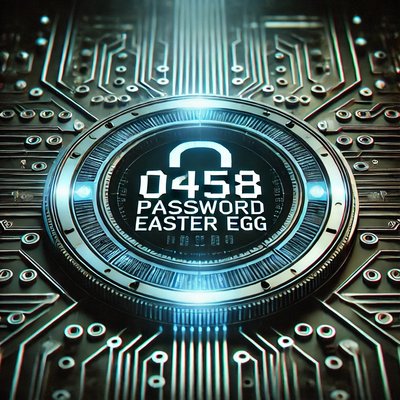 0458 password easter egg